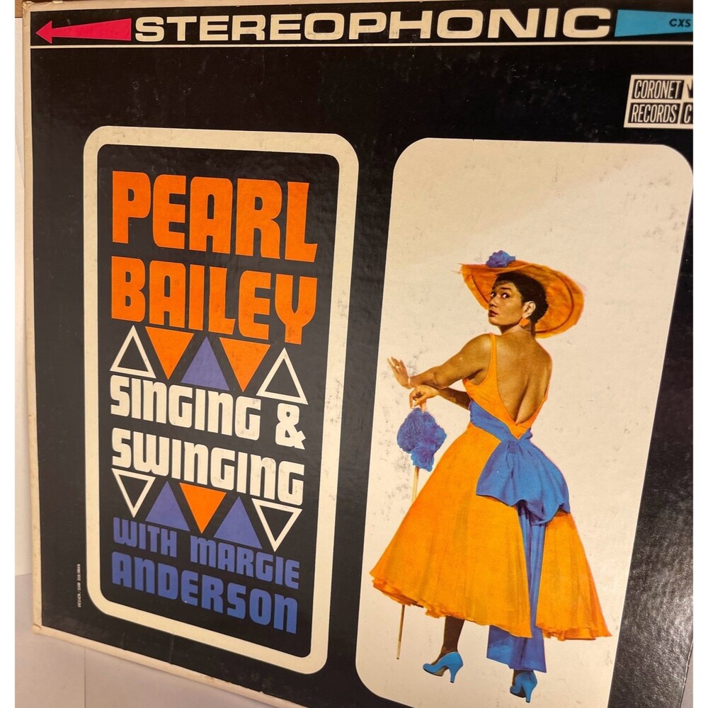Pearl Bailey Singing & Swinging 33 RPM LP Record Coronet Records 1960 CXS-148 Y - Picture 1 of 3